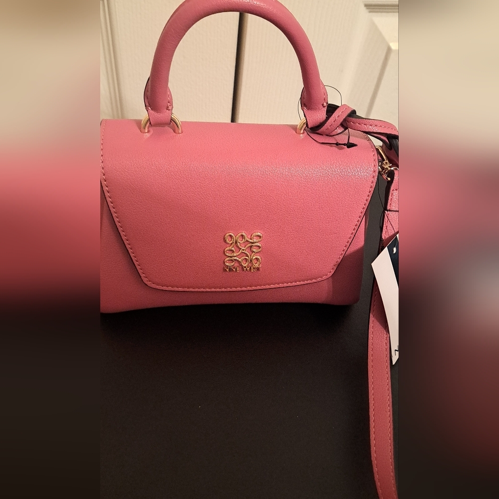 Nine West Camas Satchel with adjustable and detachable straps NWT - Picture 3 of 5